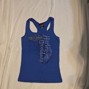 Harley-Davidson Royal Blue Graphic Tank